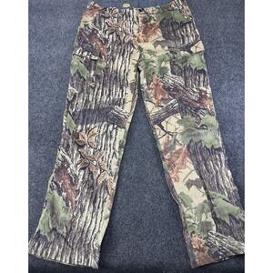 Cabela's Camo Cargo Pants 40x33 Made in USA Outdoor Hunting Realtree Style